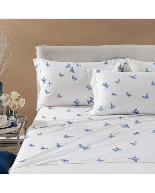 Occasione Imperdibile Completo lenzuola matrimoniale in percalle di puro cotone Rebecca Home art. Concept dis. 6