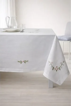 Offerta Speciale Servizio da tavola ricamo colorato tovaglia + tovaglioli 12 posti art. SL5359R