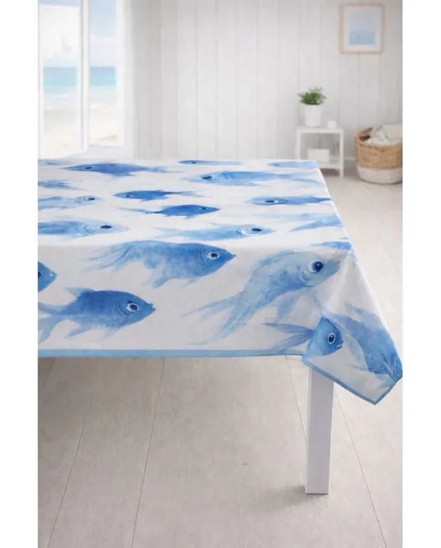 Tovaglia antimacchia premium - stampa digitale Kiki Mare 2 var. 5 - MISURE VARIE Prezzo Basso