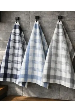 Promo Stagionale Set di 3 Strofinacci in spugna di cotone idrofilo art. King