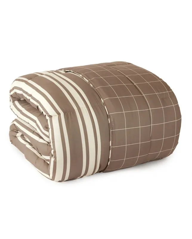 Trapunta matrimoniale in microraso stampato double-face Conan S&G Home Ultima Occasione