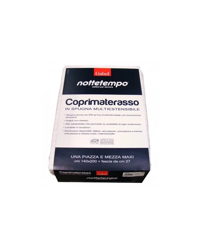 Promozione Esclusiva Coprimaterasso piazza e mezza in spugna jersey Gabel