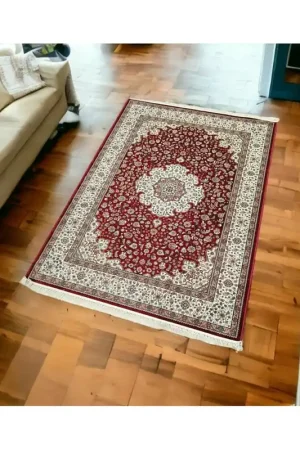 Tappeto classico rettangolare 120x170 Opera by Karì Rosso Prezzo Basso