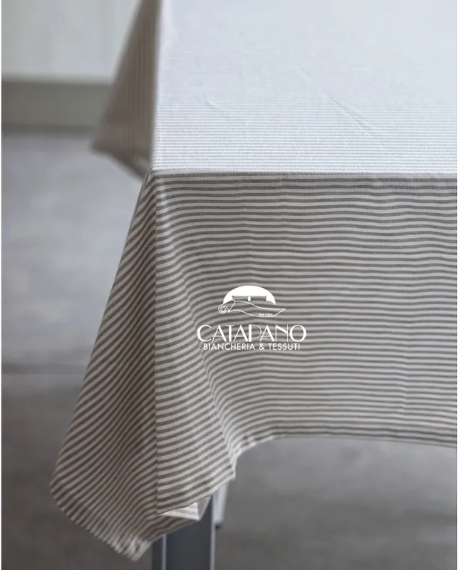 Tovaglia 100% cotone Paloma 12 posti 140x240 Non Perdere