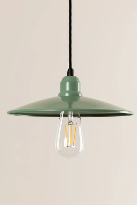 Lampada a sospensione da soffitto in ferro Bräss Occasione Imperdibile