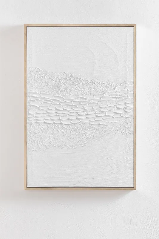 Quadro decorativo 60x90 cm in rilievo in gesso Usclat Prezzo Ridotto