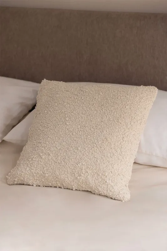 Cuscino quadrato 45x45 cm in tessuto bouclé Zanero Prezzo Di Fabbrica
