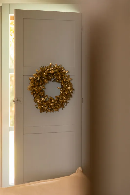 Nuovo Arrivo Corona decorativa di Natale Ø40 cm con glitter Luron