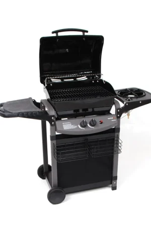 Barbecue Gas 10Kw Piu Saporillo 2 Bruciatori Acciaio Inox 50.6x35.6 Griglia Saldi