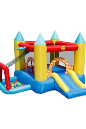 Affare Gioco Gonfiabile Castello Saltarello Scivolo per Bambini Pompa Motore Gigante