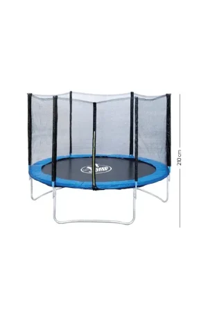 Saldi Tappeto Elastico Diametro 244 cm Bambini Rete Sicurezza Trampolino Gioco Esterno