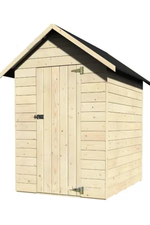 Casetta in Legno 120x160 Alt 200 Armadio Ripostiglio Attrezzi in Abete Pavimento Ordina Subito