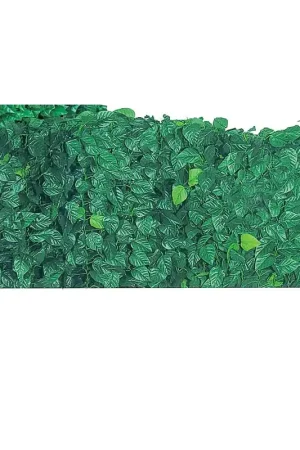Compra Online Siepe Finta 1.5x20 Lauro Sintetica Arella Sempreverde Artificiale Recinzione