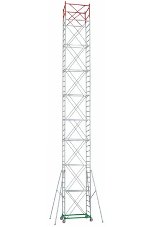Super Prezzo Trabattello Ponteggio Professionale h1430 cm con Piano Parapetto Aste