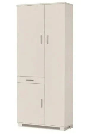 Offerta Scarpiera Mobile 3 Ante Bianco con Cassetto Ripiani Multiuso Mobiletto Armadio