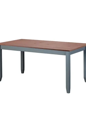 Ultime Pezzi Tavolo Marrone Industrial 160x90 in Legno da Salotto Pranzo Moderno Rettangolare