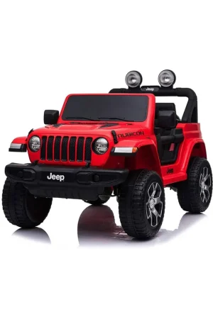 Scelto Dai Clienti Jeep Rubicon Rosso Macchina Elettrica a Batteria Auto Bambini