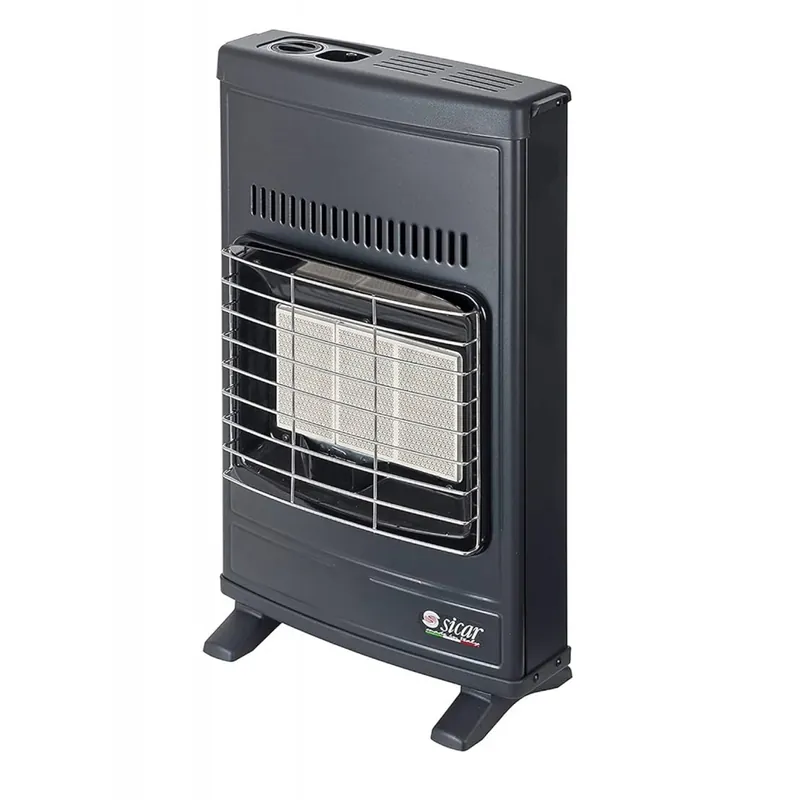 Stufa a Metano Ventilata con Potenza Regolabile a Infrarossi Parete o Muro Must-Have