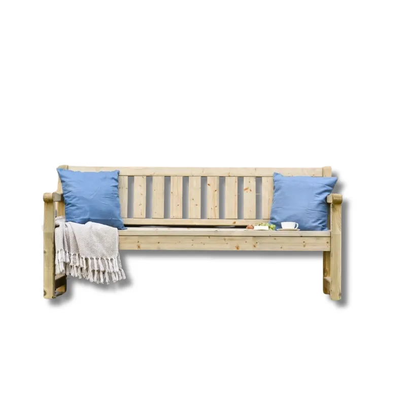 Panchina da Giardino 200x65 cm Pic Nic Soddisfatti O Rimborsati