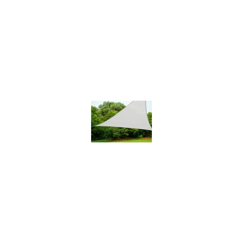 Spedito Oggi Tenda ombreggiante triangolare per Pergola 5x5x5 Bianco