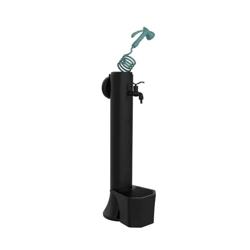 Occasione Imperdibile Fontana Nera con Cestello e tubo flessibile