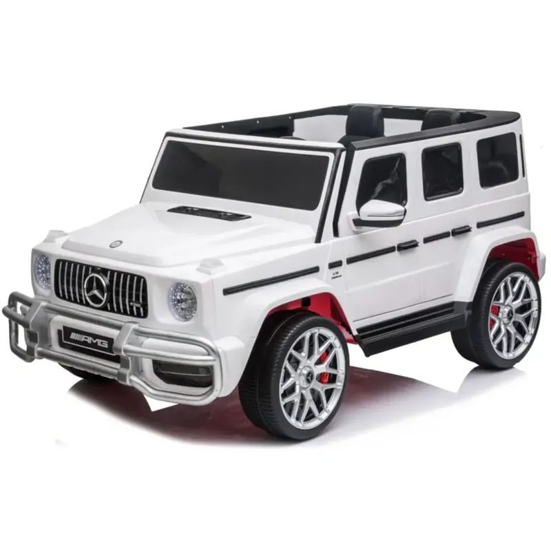 Sconto Macchina Elettrica per Bambini Mercedes Classe G Bianco Full 12V