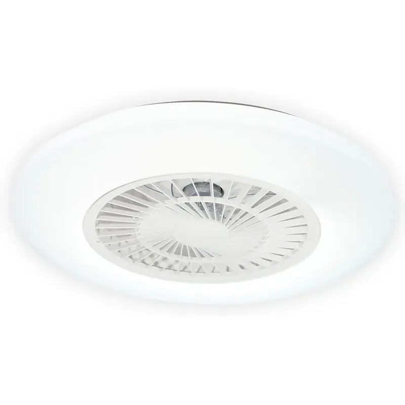 Ventilatore Plafoniera LED 45 W Zephir Luce RGB Telecomando 6 Velocità Super Prezzo