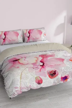 Kiosa Parure Copripiumino Matrimoniale in Cotone kio640 B66 Di Tendenza
