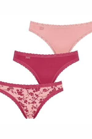 Ultimissimo Modello Sloggi Donna Confezione 3 Weekend Tanga M006 S100