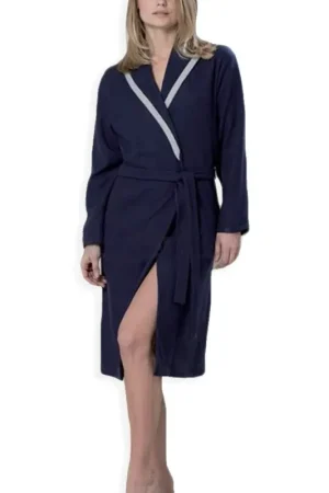 Offerta Del Giorno Amica Vestaglia Invernale in Punto Milano collo Sciallato da Donna A862 S36