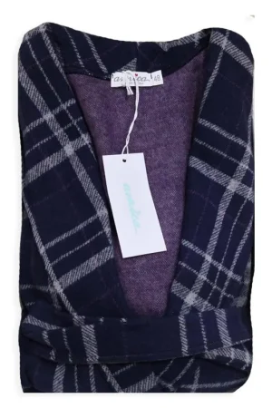 Amica Vestaglia Invernale in Punto Milano collo Sciallato da Donna A627 S37 Offerta Speciale