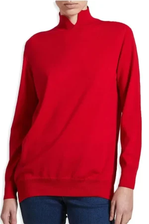 Ragno Maglia Invernale da Donna Collo alto in lana DA65MV S85 Nuova Collezione