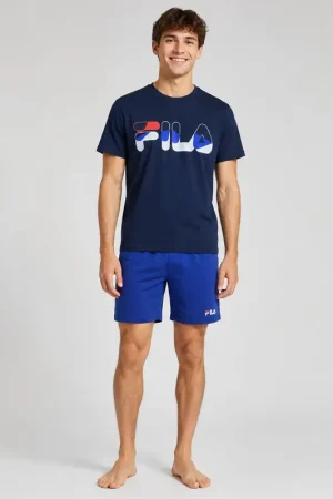 Saldi Fila Pigiama Estivo Corto da Uomo FPS1093