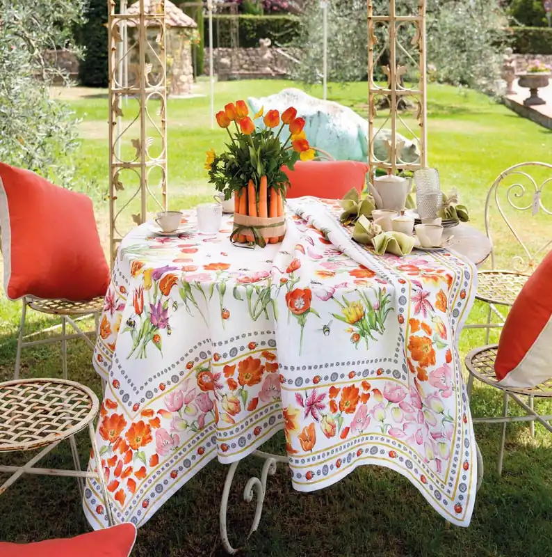 Toscana Telerie Tovaglia da Tavola in 100% Puro lino Tuli - Varie Dimensioni Bestseller