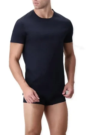 Sconto Perofil Maglia Intima da Uomo Girocollo Maniche Corte Filo Scozia Active VPRT00320
