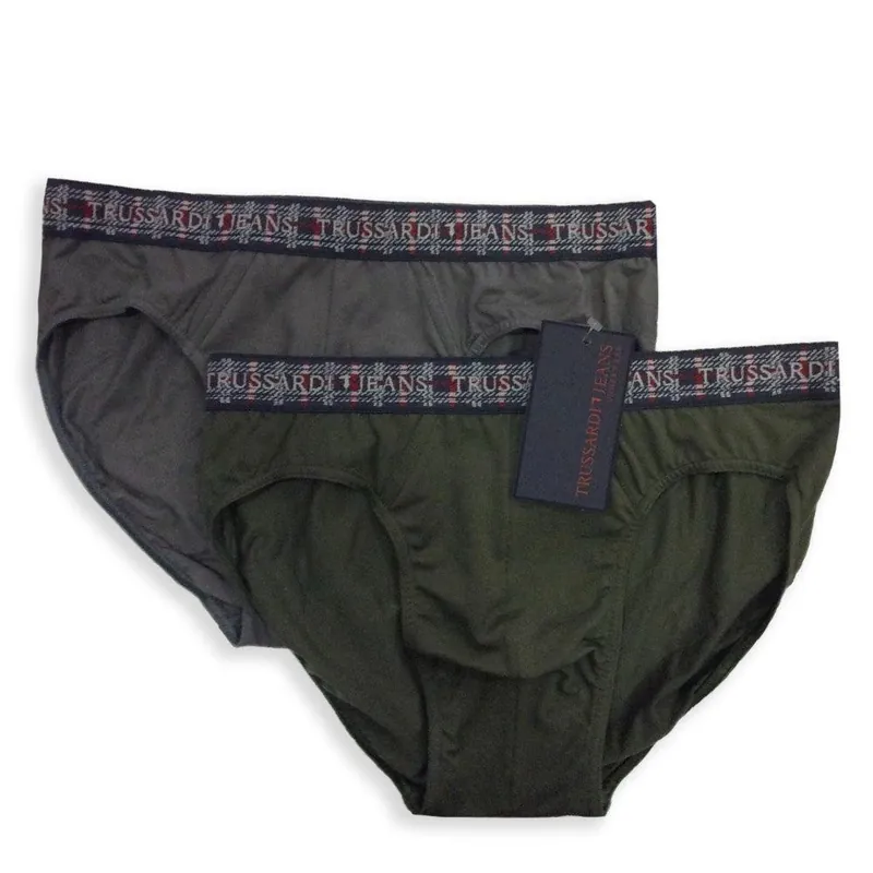 Super Prezzo Trussardi Jeans Underwear Confezione 2 Slip Uomo TR039R S14