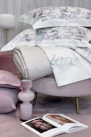 Prezzo Conveniente Blumarine Lenzuola Matrimoniale Orchidea