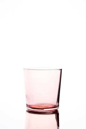 Set 6 Bicchieri AURA VINTAGE PINK By Weissestal Offerta Del Giorno
