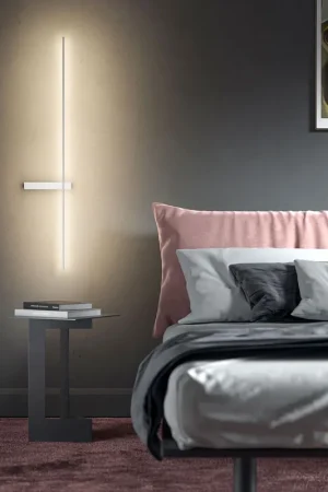 Aliumininė sieninė lempa OUTLINE, sukurta Francesco Murano, Lumen Center gamintojas Nuova Collezione