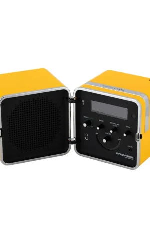 „Bluetooth“ radijas RADIO.CUBO 50° sukurtas Sapperio ir Zanuso Brionvega kompanijai Promozione Esclusiva