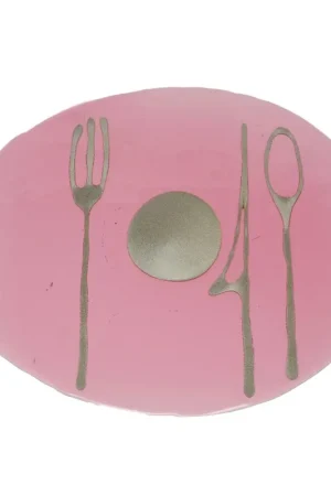 Acquista Ora Stalo padėkliukai TABLE-MATES Skaidri rožė, šešių vienetų rinkinys, Gaetano Pesce, Fish Design