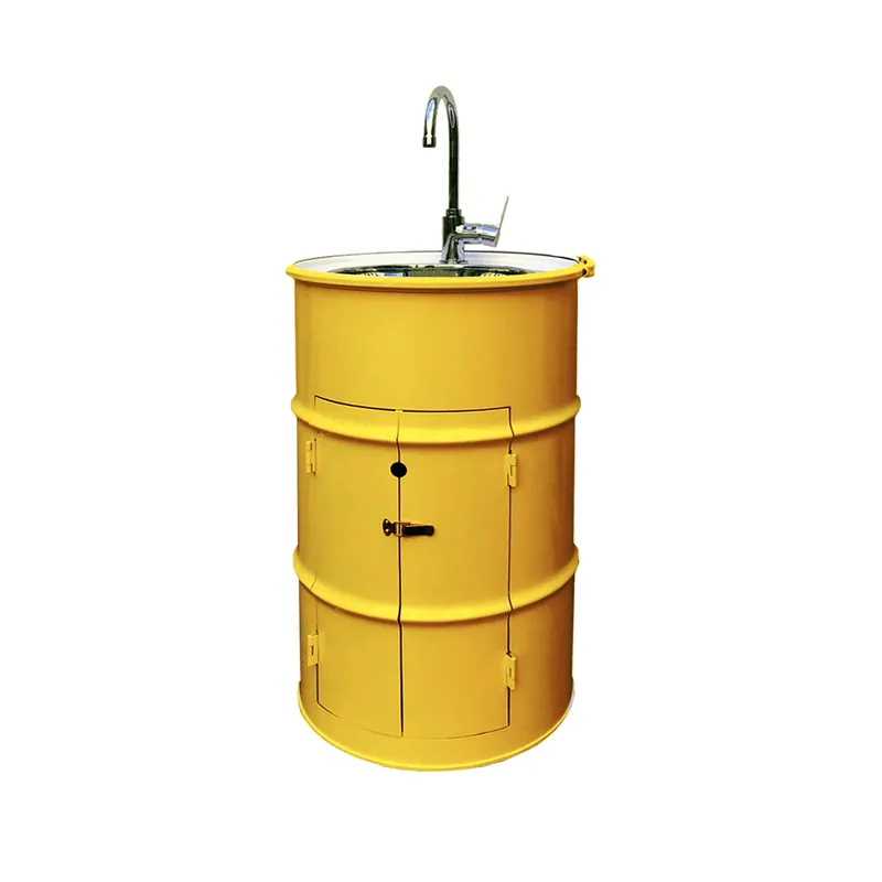 Must-Have Kriauklė su spintele SINK geltona, sukurta Francesca Cutini Barrel12