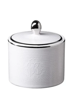 Roberto Cavalli Zuccheriera Lizzard Platin Must-Have