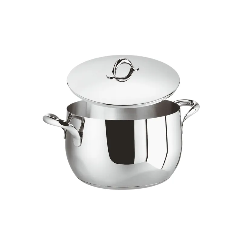 Sambonet Casseruola alta a due manici con coperchio Kikka diam. 20 cm Consegna Rapida