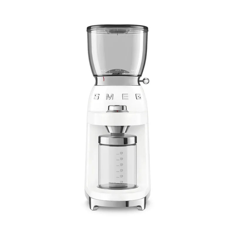 Pronta Consegna - Smeg Macinacaffè Estetica 50's Style Bianco Offerta Lampo