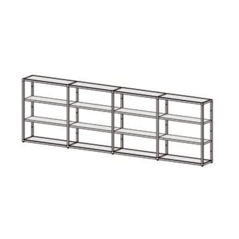 Desalto Libreria modulare Helsinki - Composizione U (h 121 L 100 + 97 + 97 + 97 - 391 cm) Compra Adesso