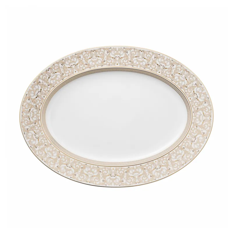 Rosenthal Versace Piatto ovale Medusa Gala cm. 40 Offerta Del Giorno