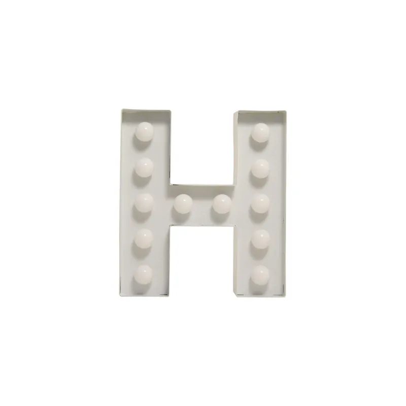 Pusher Lettera H Luminosa Star Light Di Tendenza