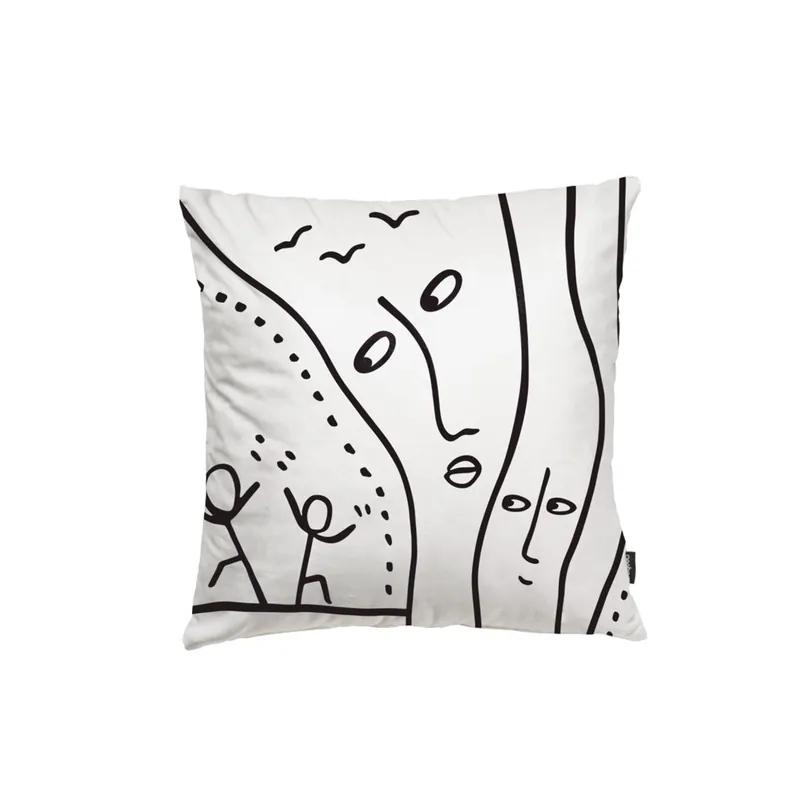 Non Perdere Qeeboo Cuscino quadrato Silent Shadows
