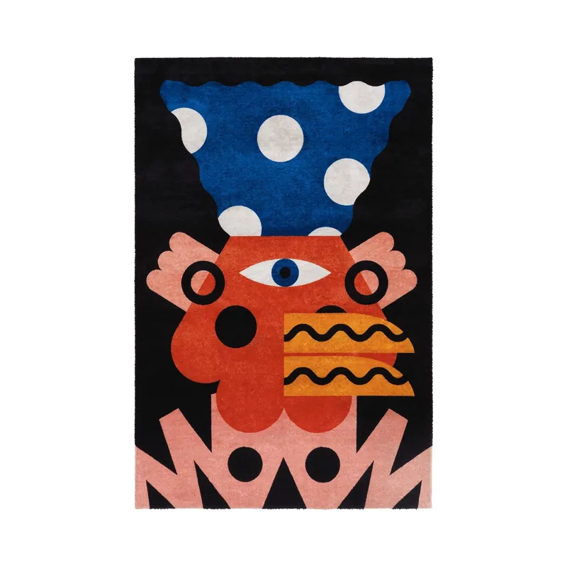 Affare Qeeboo Tappeto Oggian Monster 004 rettangolare